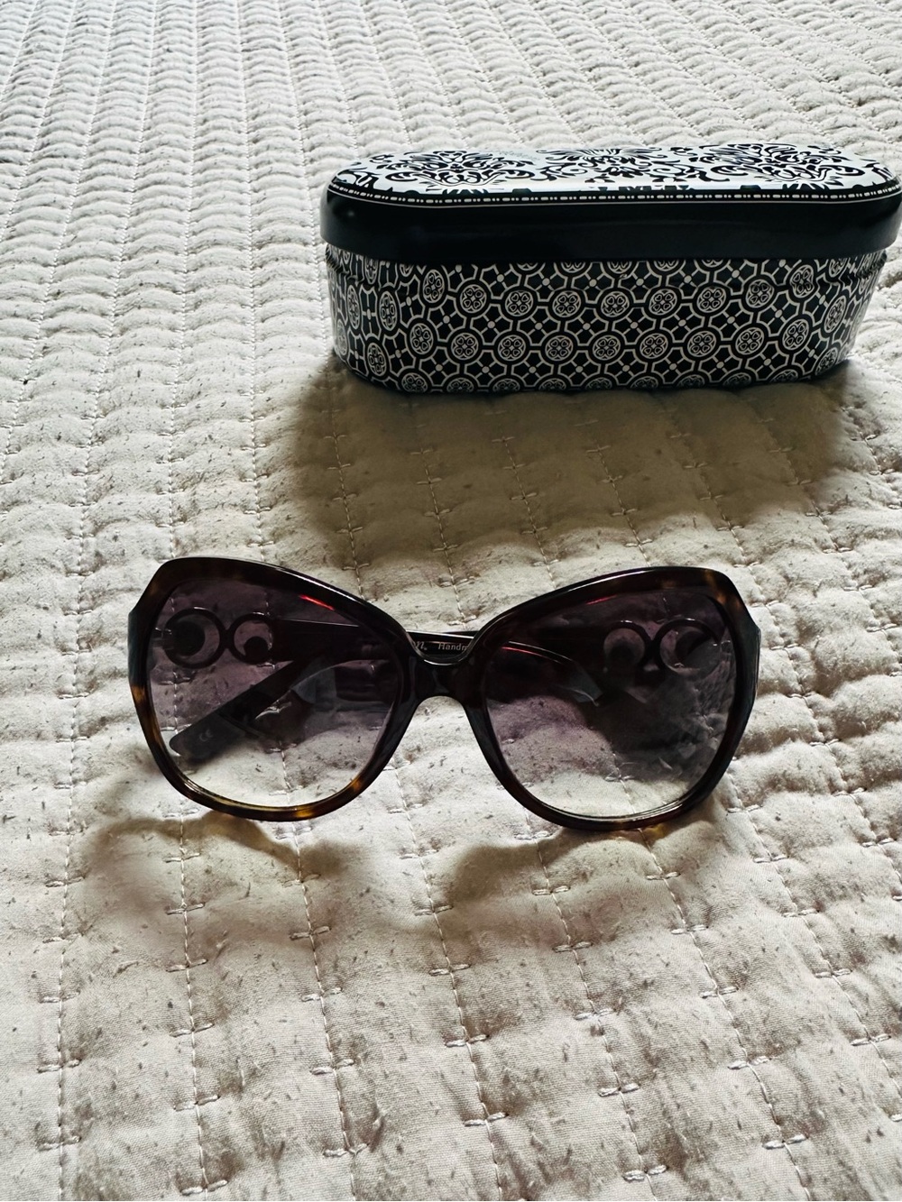 Brighton Tortoise, embellished sunglasses - Picture 3 of 6